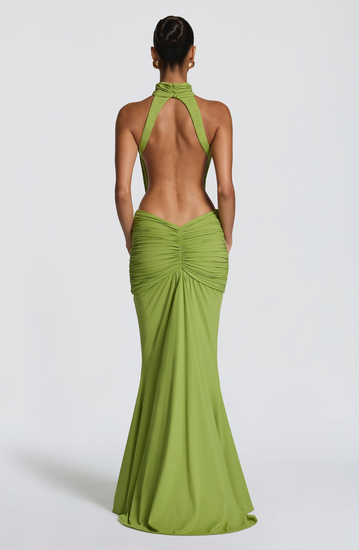 Vestido Maxi de Cuello Alto Silvia