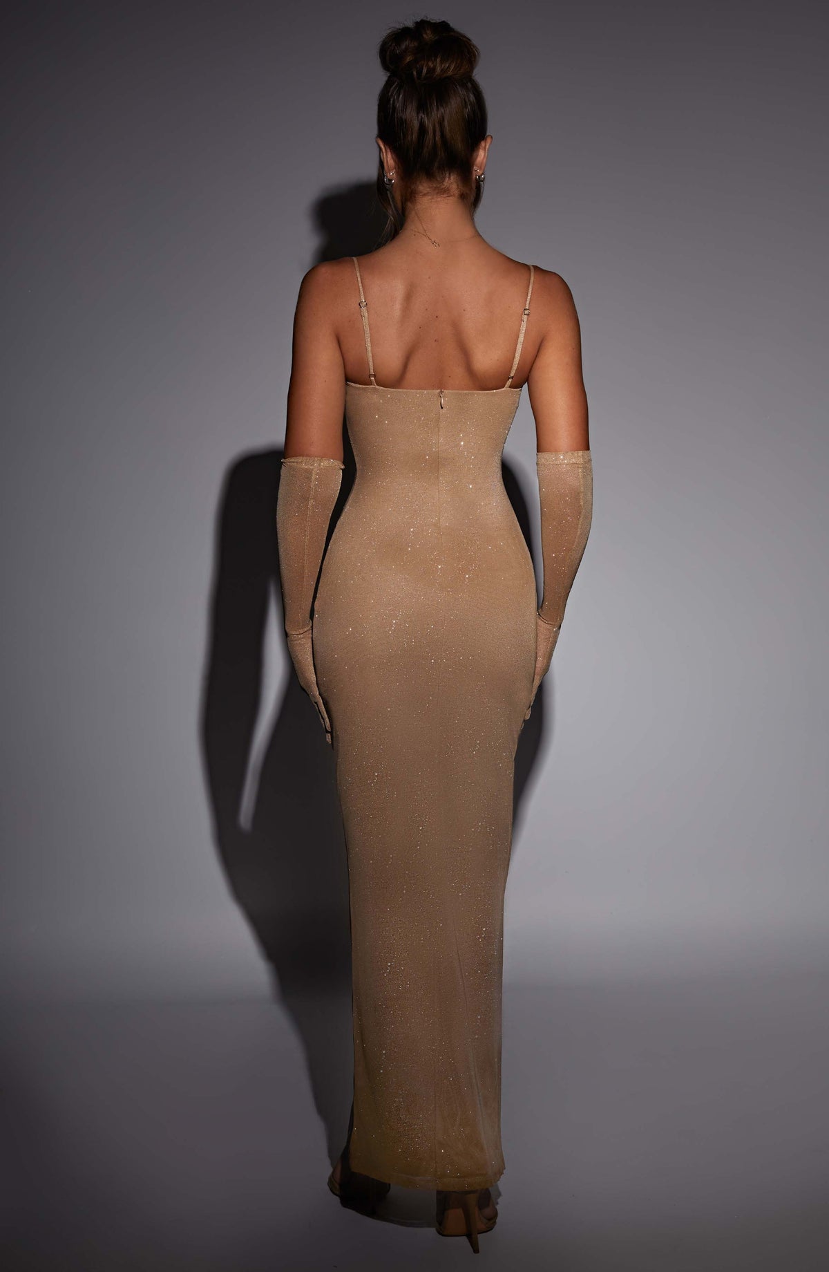 Vestido Maxi con Brillo Camila