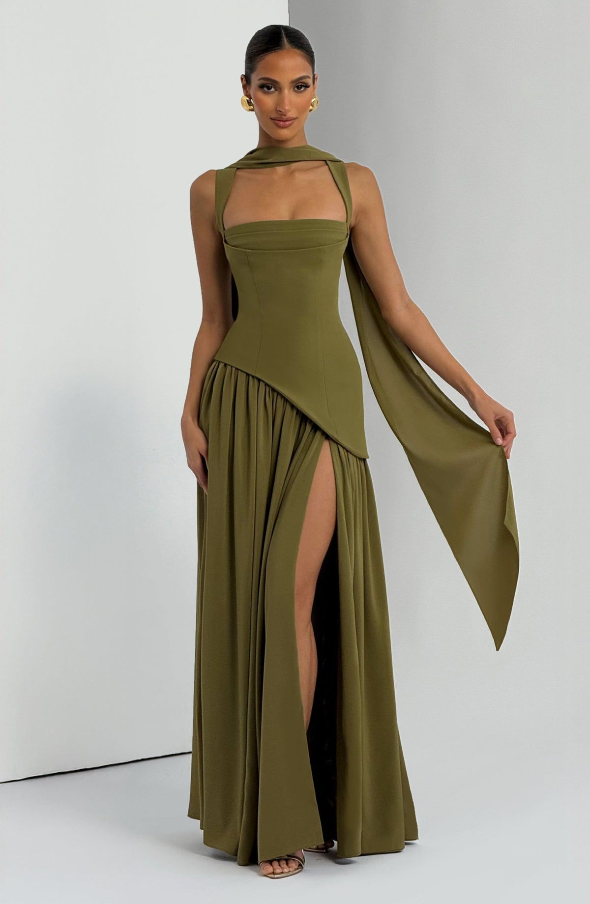 Vestido Maxi Corsé Elena