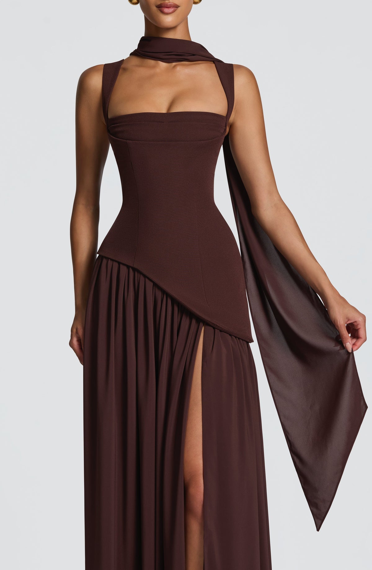 Vestido Maxi Corsé Elena