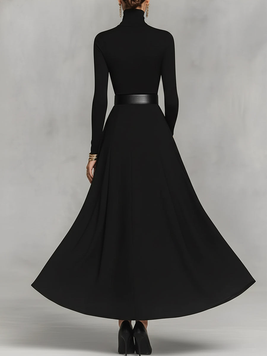 Vestido Maxi de Cuello Alto Paloma
