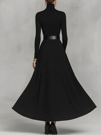 Vestido Maxi de Cuello Alto Paloma
