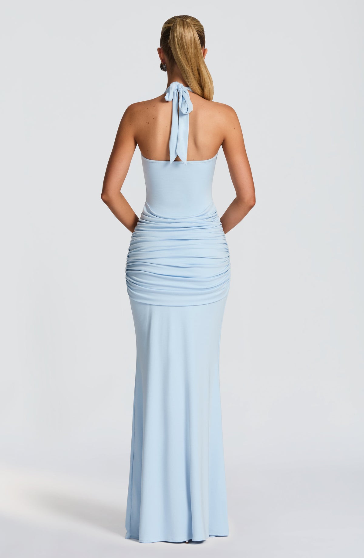 Vestido Maxi Halter Alba