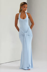Vestido Maxi Halter Alba
