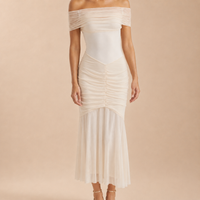 Vestido Maxi Bardot Laura