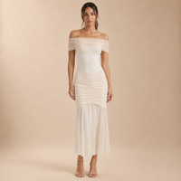 Vestido Maxi Bardot Laura
