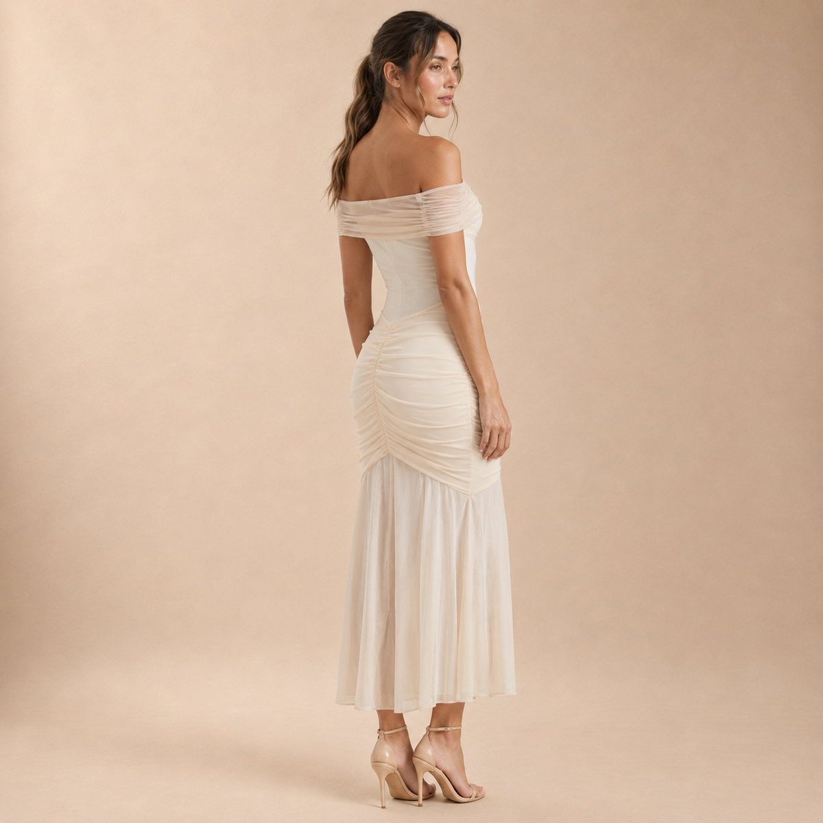 Vestido Maxi Bardot Laura