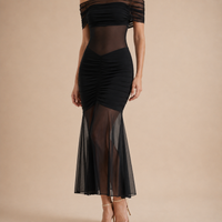 Vestido Maxi Bardot Laura