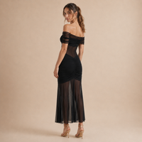 Vestido Maxi Bardot Laura