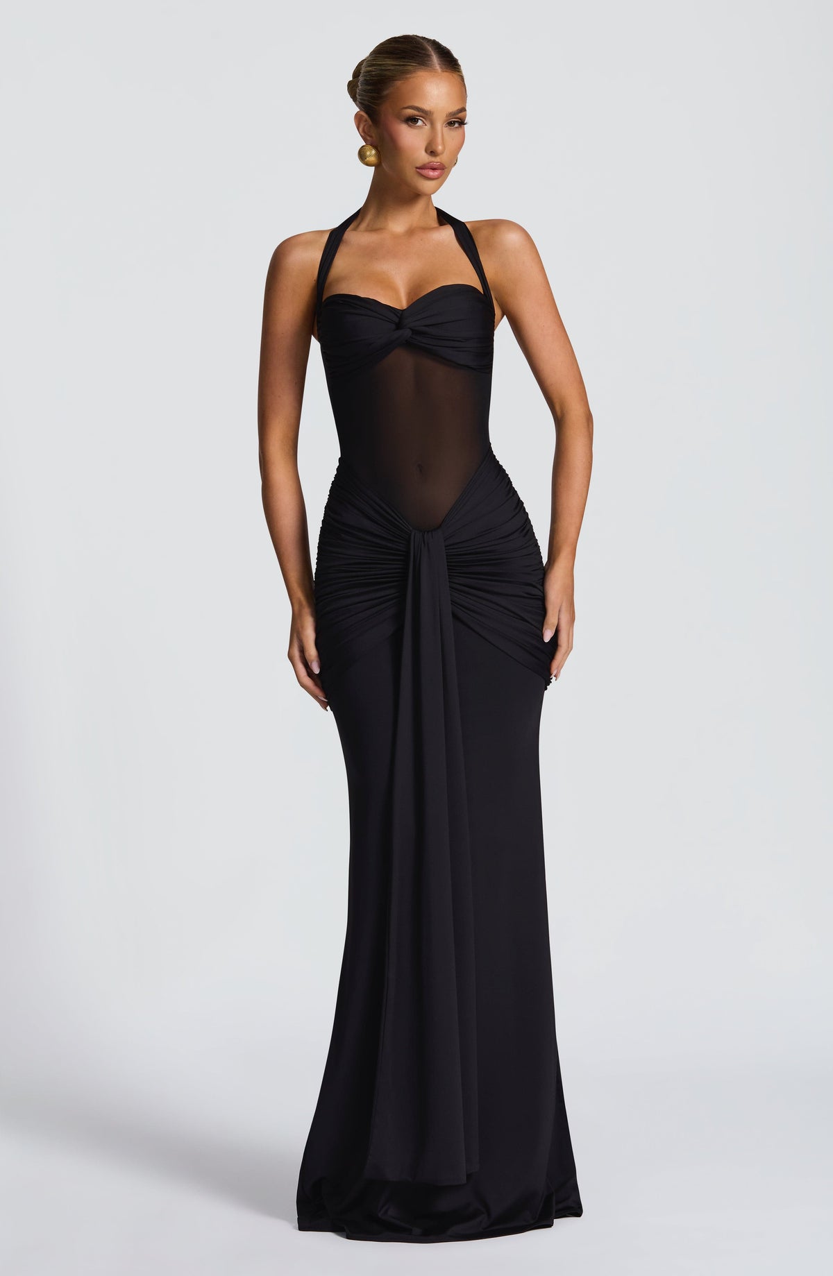 Vestido Maxi Halter Daniela