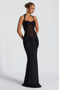 Vestido Maxi Halter Daniela
