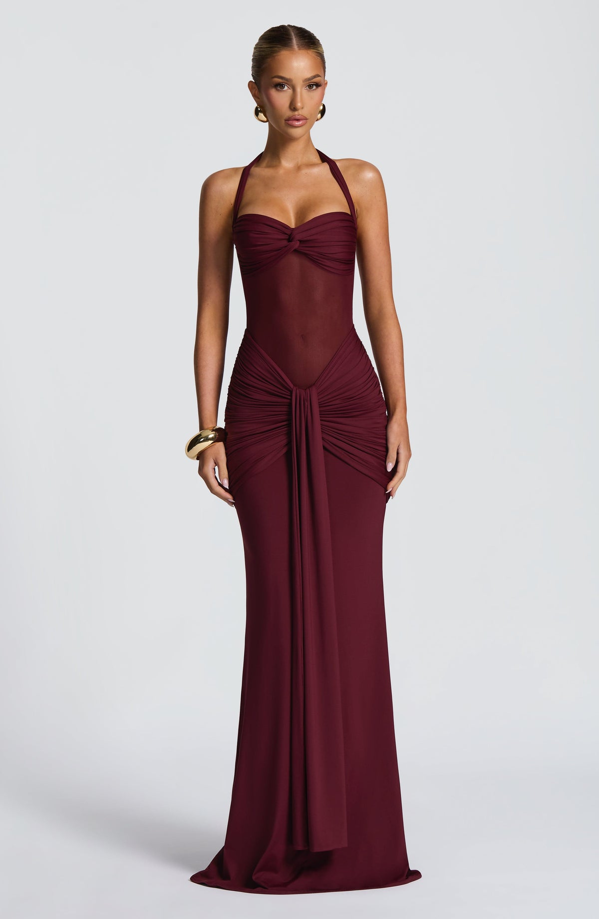 Vestido Maxi Halter Daniela