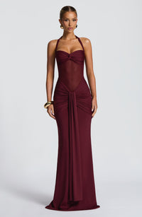 Vestido Maxi Halter Daniela