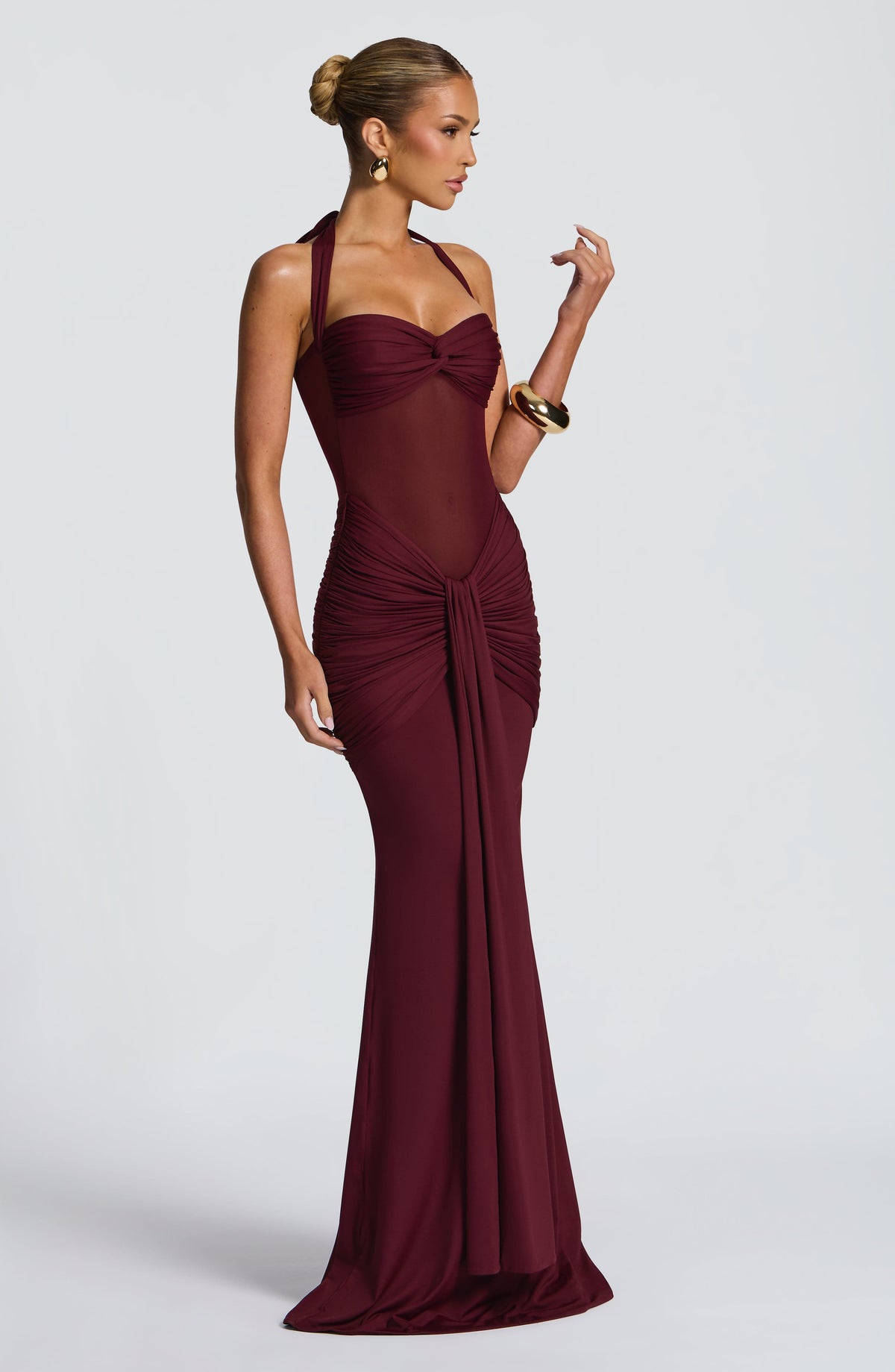 Vestido Maxi Halter Paloma