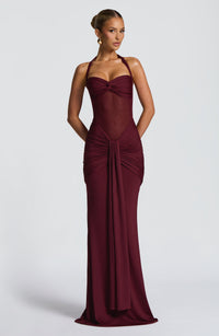Vestido Maxi Halter Paloma