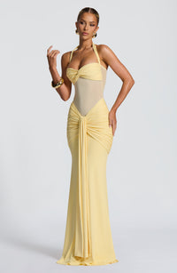 Vestido Maxi Halter Daniela