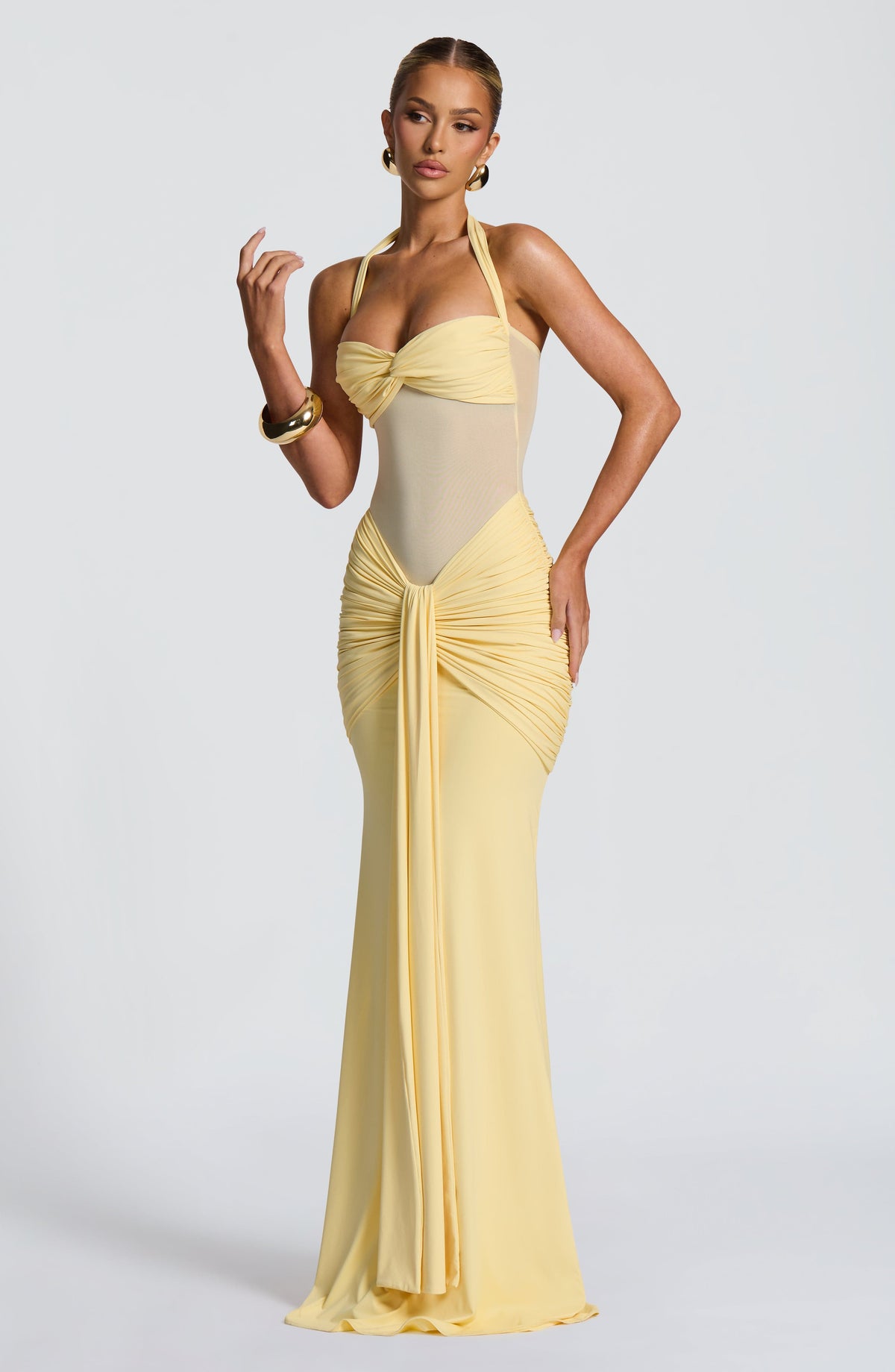 Vestido Maxi Halter Paloma