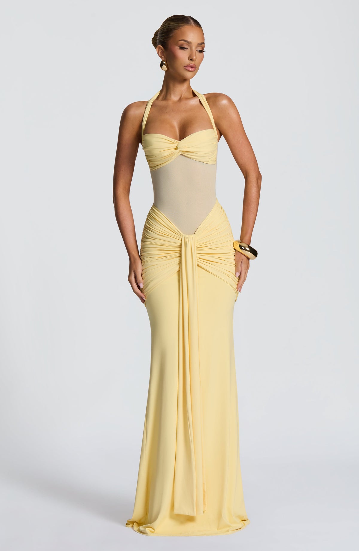 Vestido Maxi Halter Paloma