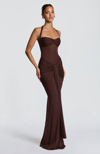 Vestido Maxi Halter Daniela