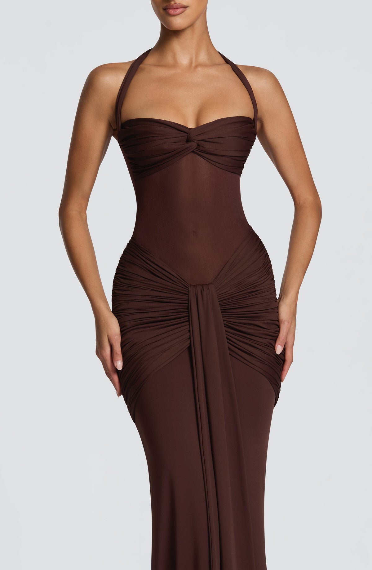Vestido Maxi Halter Paloma
