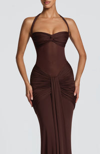 Vestido Maxi Halter Daniela
