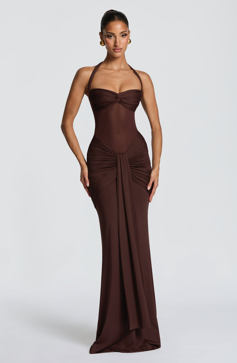 Vestido Maxi Halter Paloma