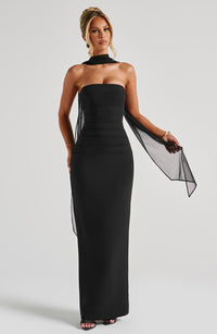 Vestido Maxi Palabra de Honor Calista Noa