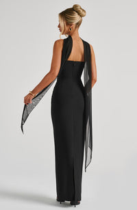 Vestido Maxi Palabra de Honor Calista Noa