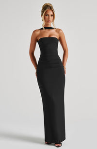 Vestido Maxi Palabra de Honor Calista Noa