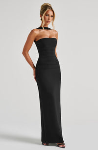 Vestido Maxi Palabra de Honor Calista Noa