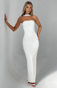 Vestido Maxi Palabra de Honor Calista Noa