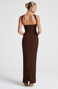Vestido Maxi Palabra de Honor Calista Noa