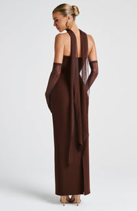 Vestido Maxi Palabra de Honor Calista Noa