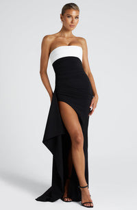 Vestido Maxi Palabra de Honor Rocio