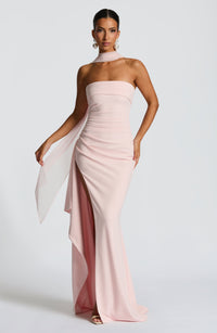 Vestido Maxi Palabra de Honor Rocio
