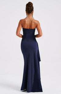 Vestido Maxi Palabra de Honor Rocio