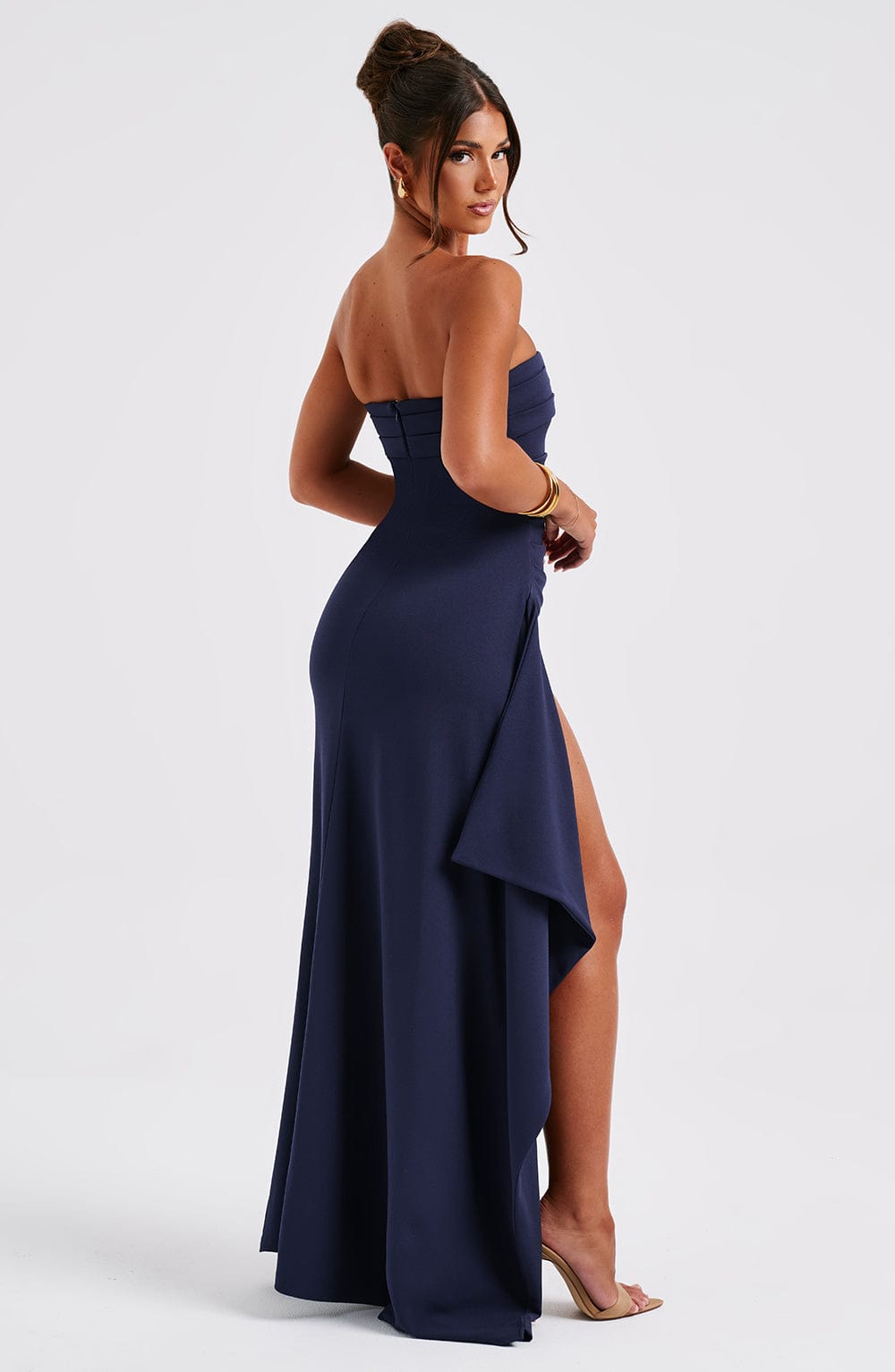 Vestido Maxi Palabra de Honor Rocio