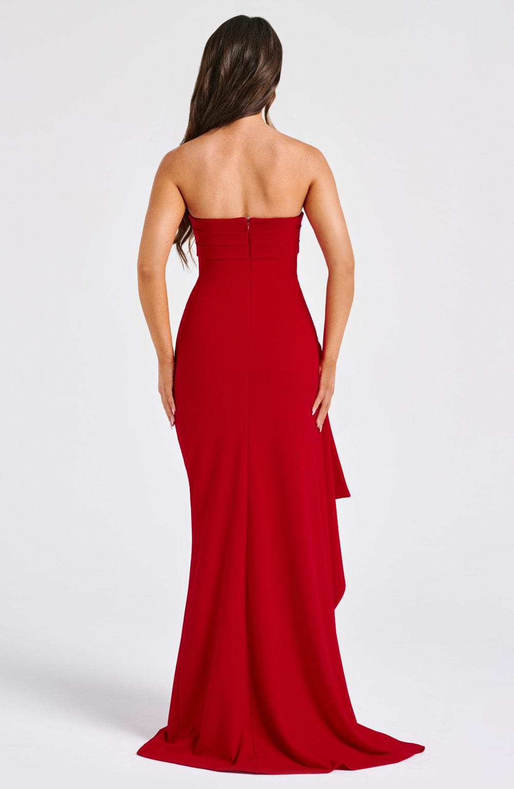 Vestido Maxi Palabra de Honor Rocio