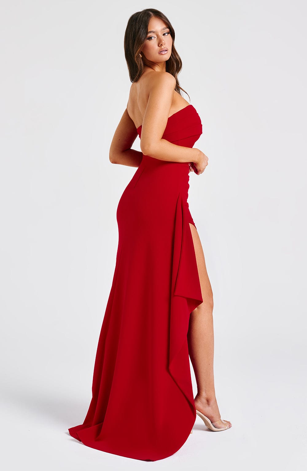 Vestido Maxi Palabra de Honor Rocio
